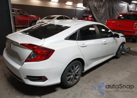 2019 Honda Civic Ex-L из США, поврежденный, VIN 19XFC1F74KE206377